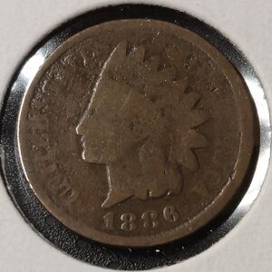 🦅 1886 Type 2 Indian Head Penny Key Variety - SCARCE Type II 🦅